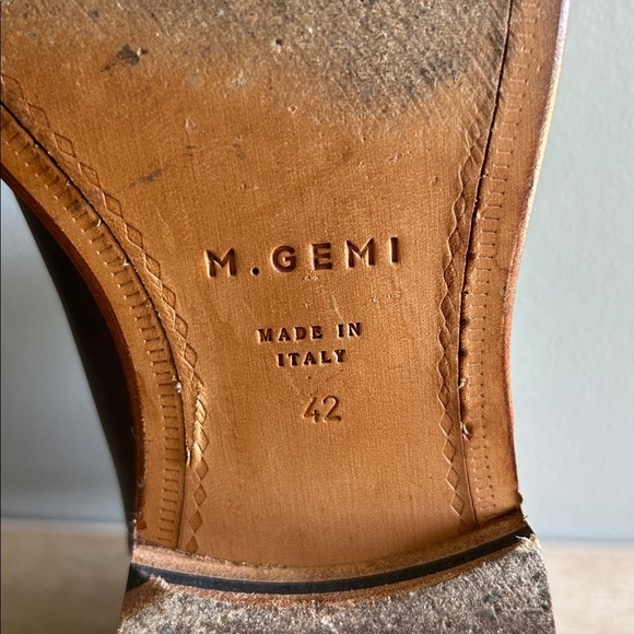 M. Gemi  men’s gray ankle boots. Size 42​​​ - Picture 14 of 16